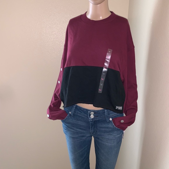 PINK Victoria's Secret Tops - FINAL PRICE. NEW PINK Crop Top Sweater